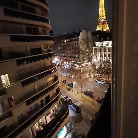 Vue Epoustouflant Sur La Tour Eiffel